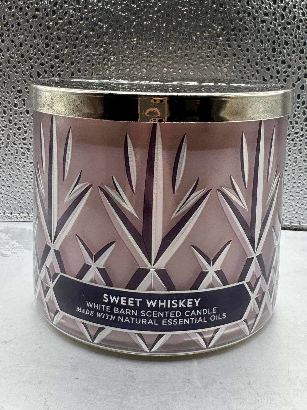 Bath & Body Works (White Barn) Sweet Whiskey 3 Wick Candle